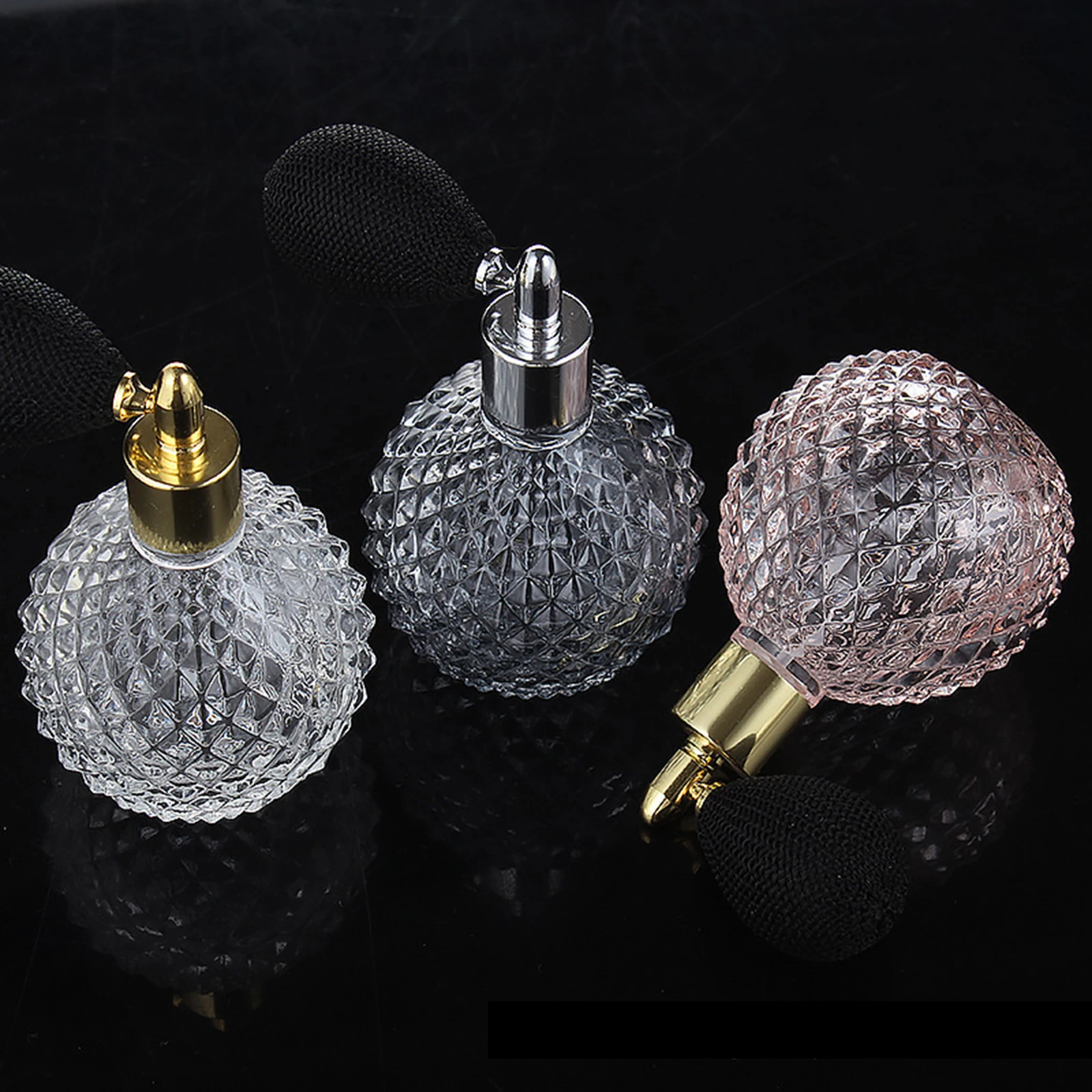 Perfume Vintage Style Perfume Bottles Atomizer Long Tassels Spray Pump Refillable Glass Bottles Tools for Perfume Lotion 100ML