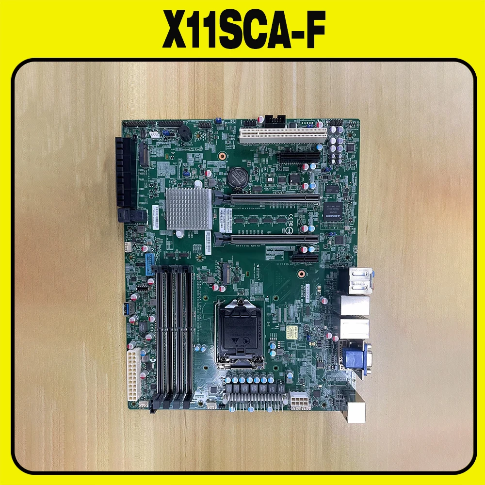 For Supermicro X11SCA-F motherboard LGA 1151 8 generation 9 generation CPU Desktop motherboard C246 workstation