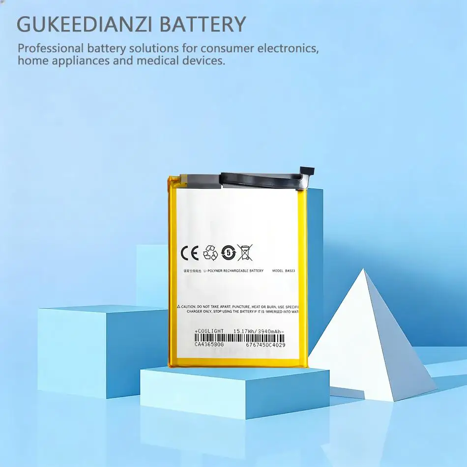 

Аккумулятор для мобильного телефона, надежный источник питания, 4000 мАч, для Meizu Note 9 M9 BA923