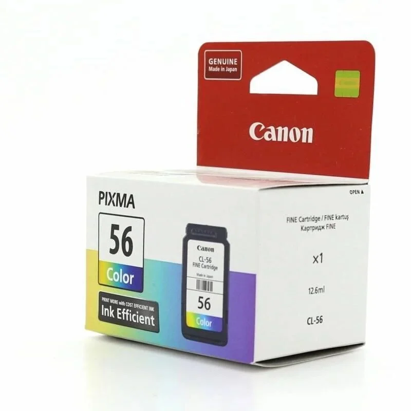 Canon Pixma PG-46 Black And CL-56 Color Cartridge A Combination Of Original Product Advantage Package E404 E464 E414 E474 E484