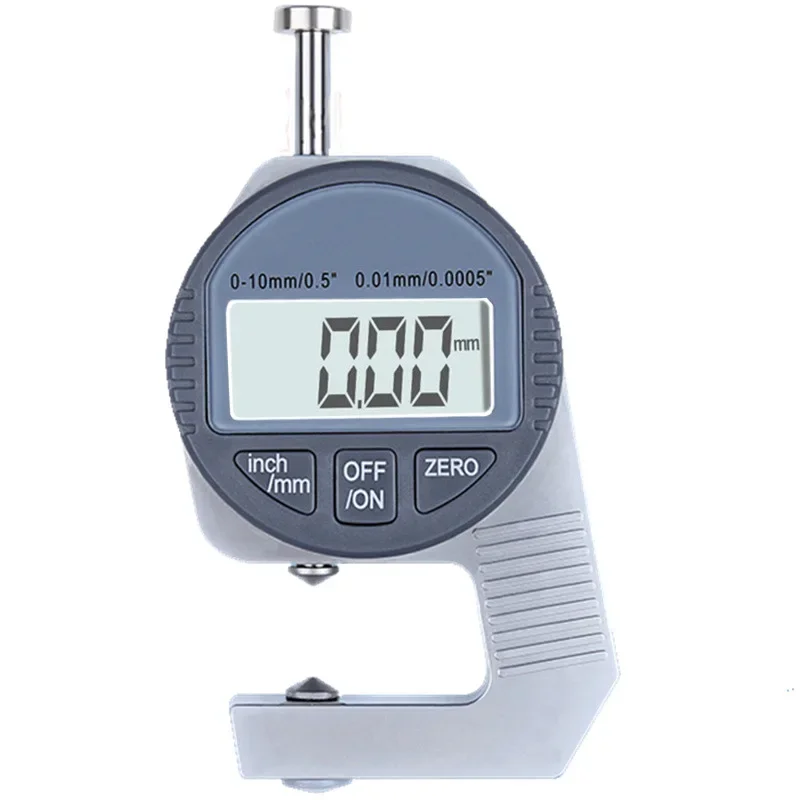 

Digital display thickness gauge percentile thickness table 10mm steel plate large head small head tip probe thickness gauge