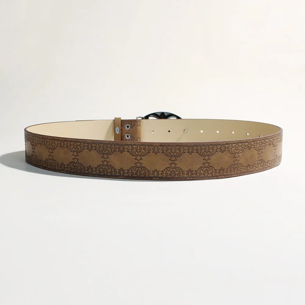 New Retro Men's Belt Bohemian Style Belt Fashion Personalized Belts For Men Women Punk Rock Y2K Belt，Pair with pants and jeans - view 4