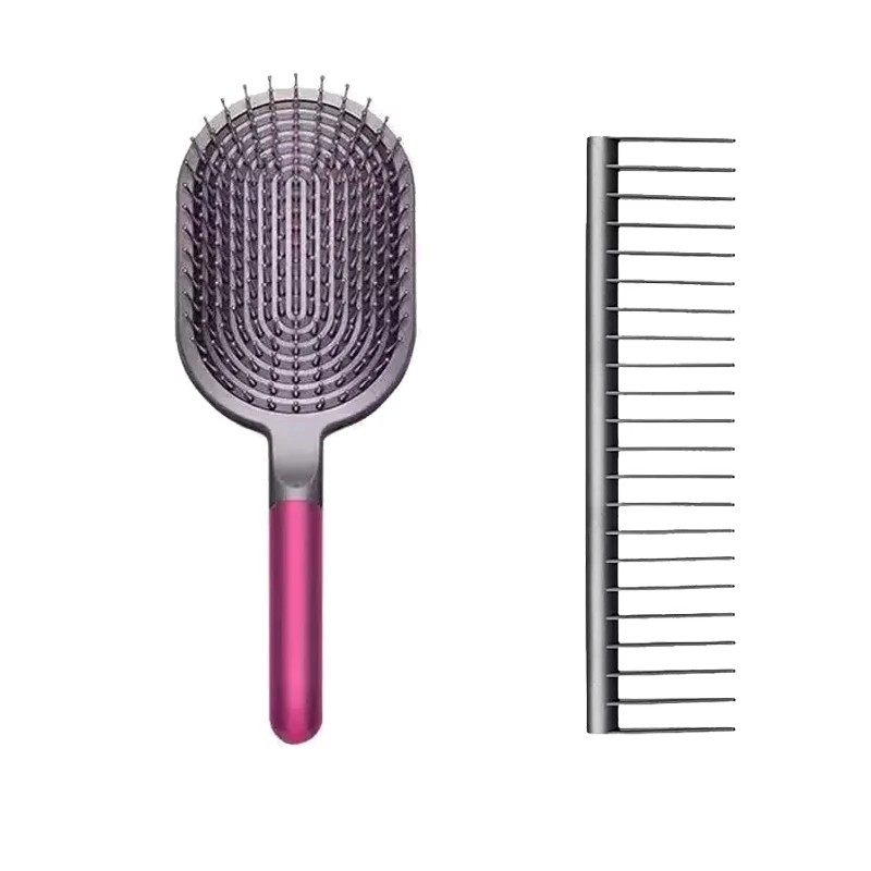 

New Style Airbag Comb Wide Tooth Design with Massage Function for Curly Hair Styling Cylindrical Tool barbertoolsbarberequipment