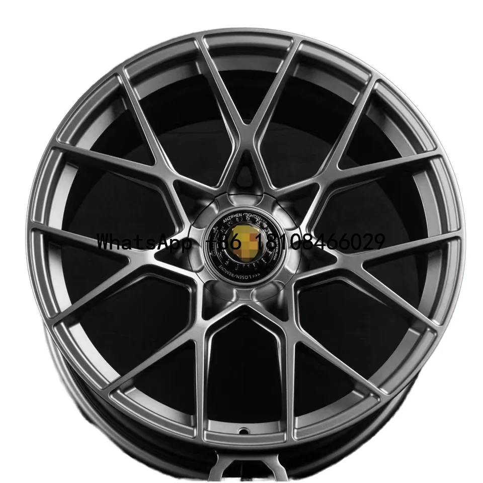 

Customizable 20 22 Inch Forged Aluminium Alloy Passenger Car Wheels Multi-Spoke 5X130PCD for Porsche Available Colors 25-40mm