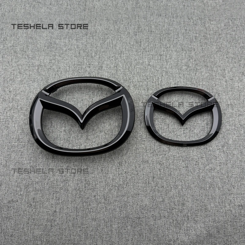 For MAZDA CX-5 CX-4 CX-3 MAZDA6 ATENZA CX-30 CX-50 CX-8 CX-9 Car Modification Logo Sticker  Front Rear Emblem Badges Replace