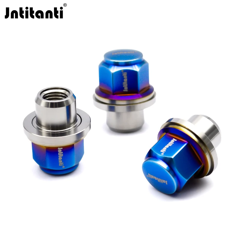 

Титановые колесные гайки Jntitanti Never rust 10.9 Grade 5, M12*1.5*37мм, для Toyota Lexus Yaris, гоночных автомобилей.