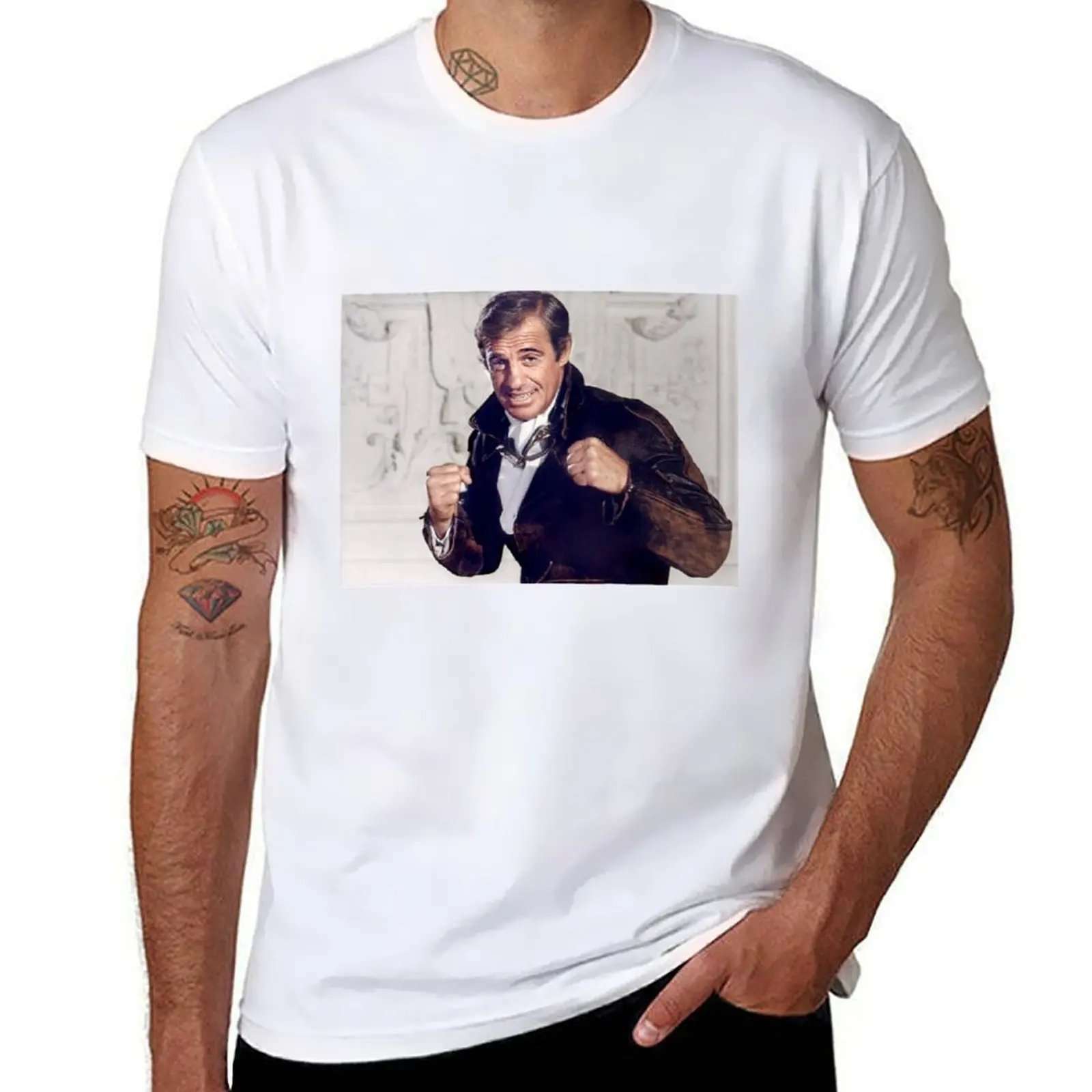 

Jean Paul Belmondo Classic T-Shirt anime tshirt man t shirt designer T-Shirt