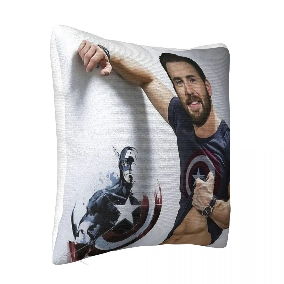 Chris Evans Wallpaper Pillow Case Home Decoration Throw Pillow Covers Pillow Case Pillow Cover