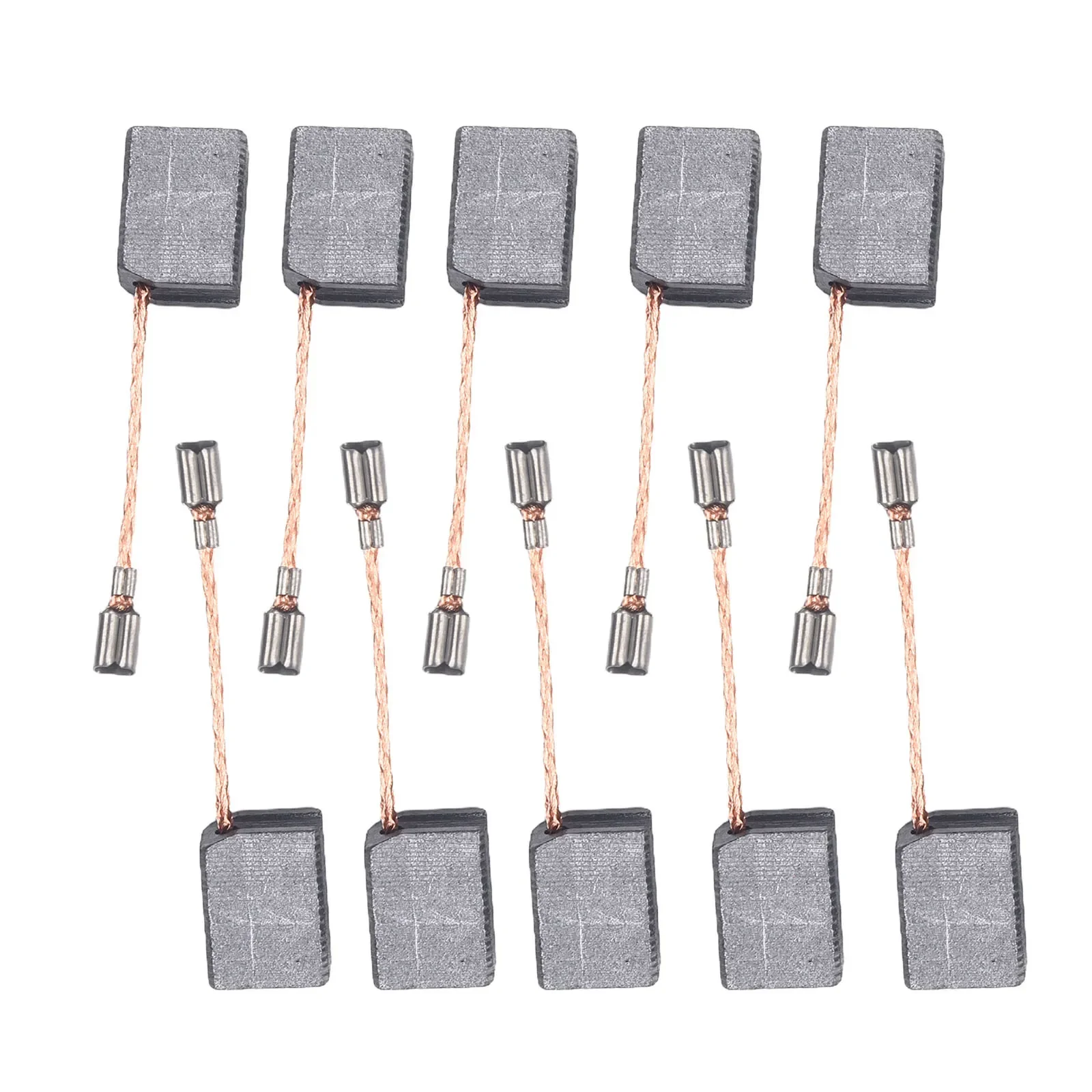 

10pcs Carbon Brushes For WU900/WU829/WU816/WU771 Angle Grinder 6×11×15mm Carbon Brushes Power Tools Replacement Spare Parts