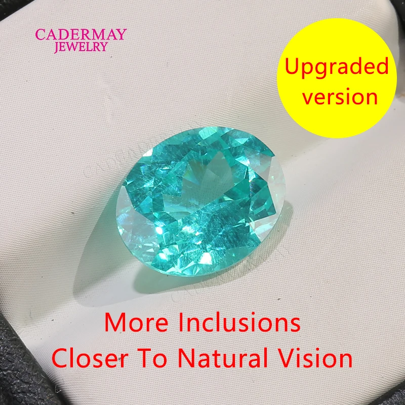 

Новый алюминиевый гранат Paraiba Neon Blue Yttrium 5x7 мм-10x14 мм овальной формы синтетические драгоценные камни Paraiba YAG для изготовления ювелирных изделий
