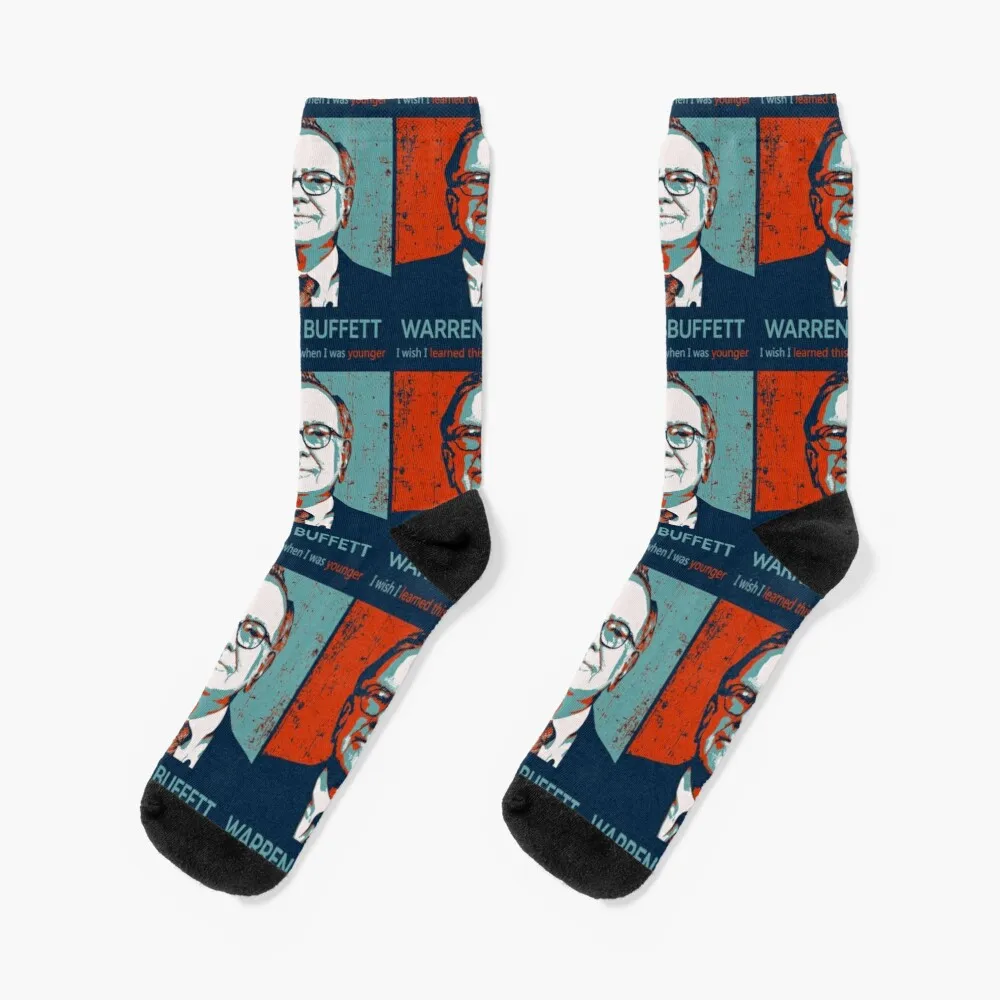 

warren buffet hope Socks Winter Socks Men