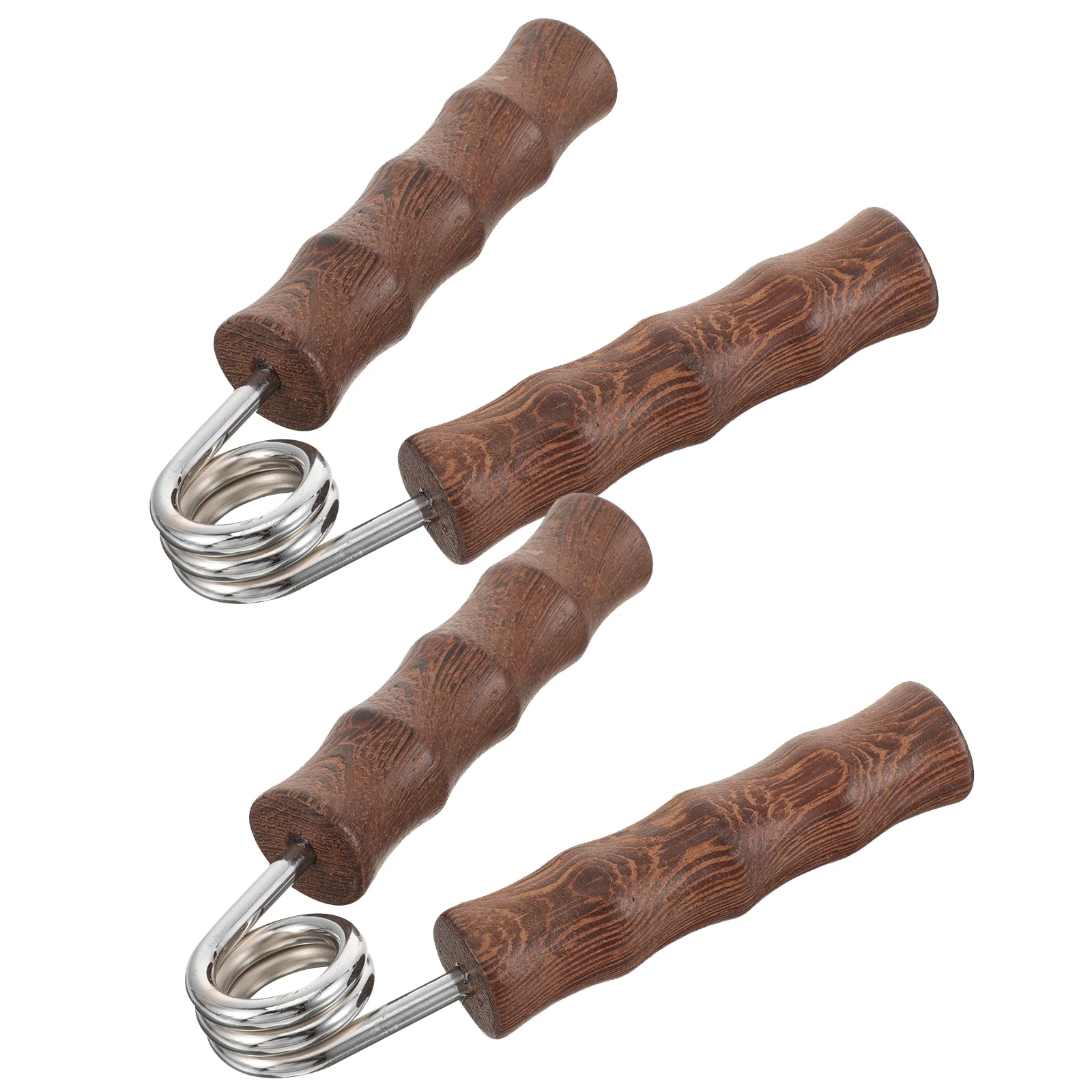 

1 Pair Wooden Hand Gripper Chicken Wing Wood Color Random Forearm Strengthener Heavy Duty Grip Trainer Finger Exercise Tool