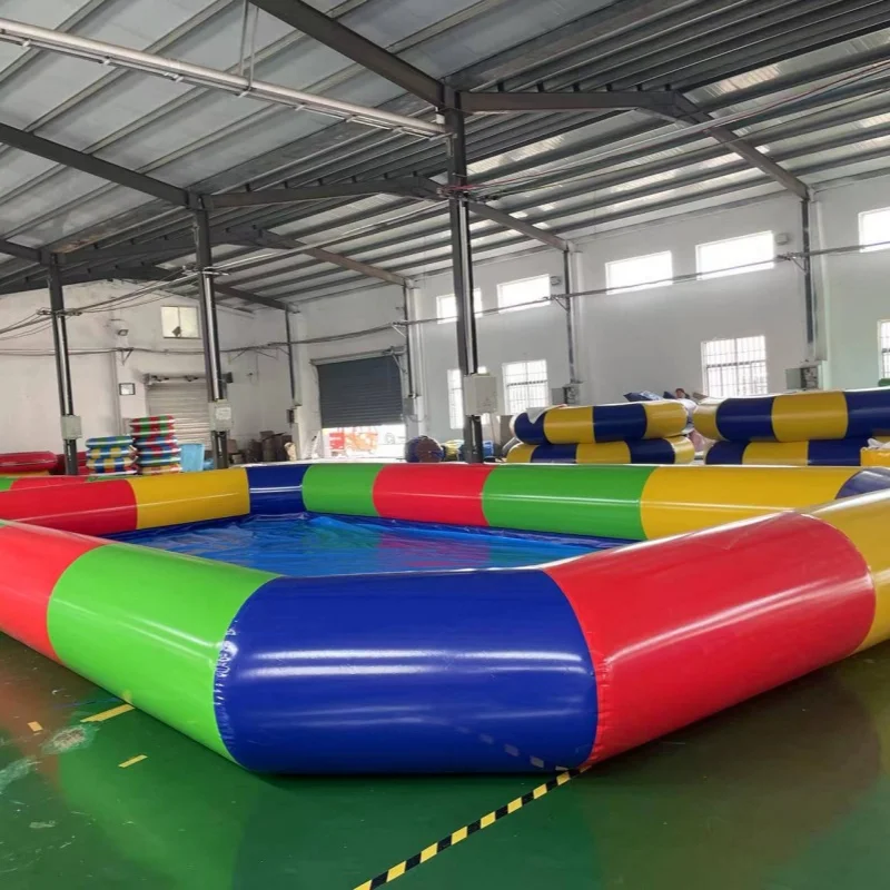 Popularne letnie sporty dla dzieci i dorosลych Nadmuchiwany ponton do basenu