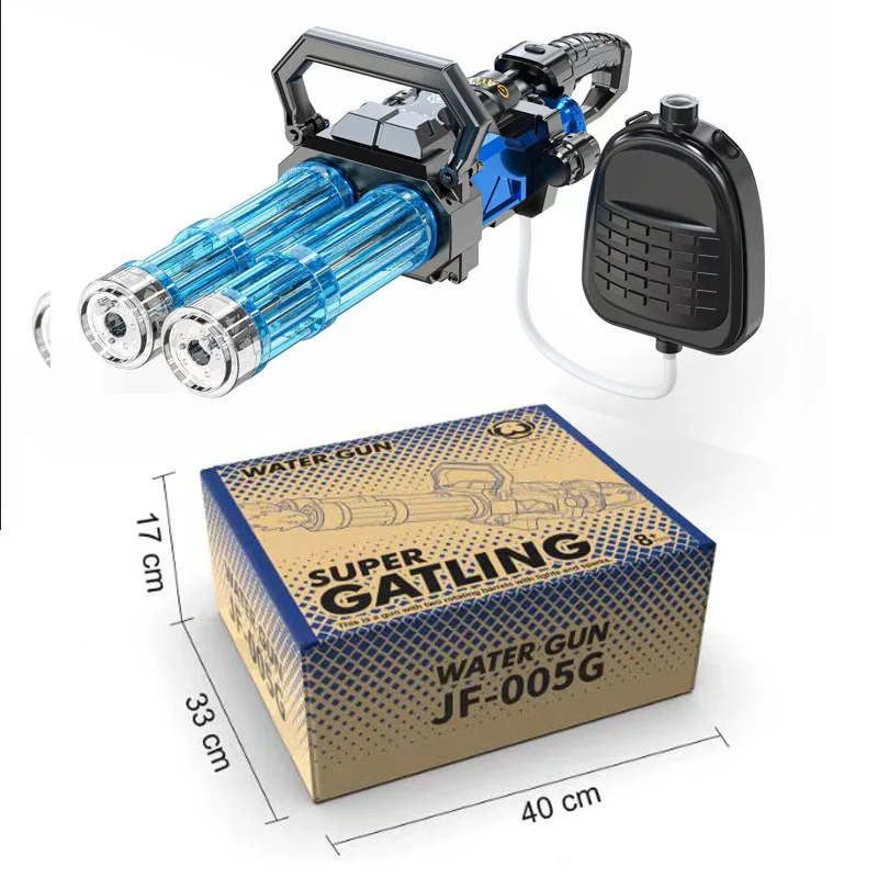 AK UNCLE Luminous rotating Gatling electric water gun toy outdoor water toy children gift