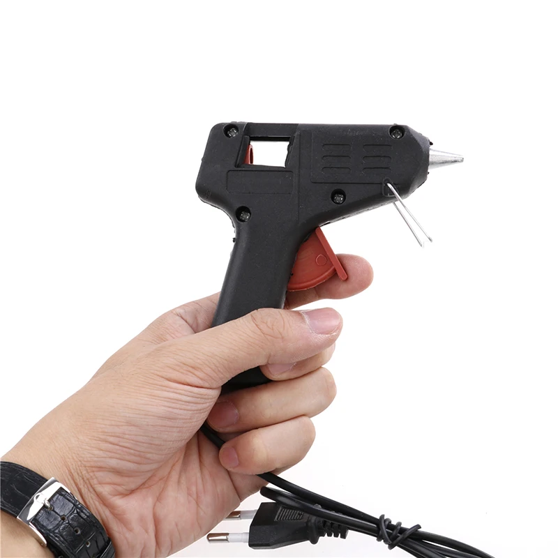 7-7.5 mm/ Hot Melt Glue Gun with Glue Stick Mini Guns Thermo Electric Heat Temperature Tool pistola de silicona calien