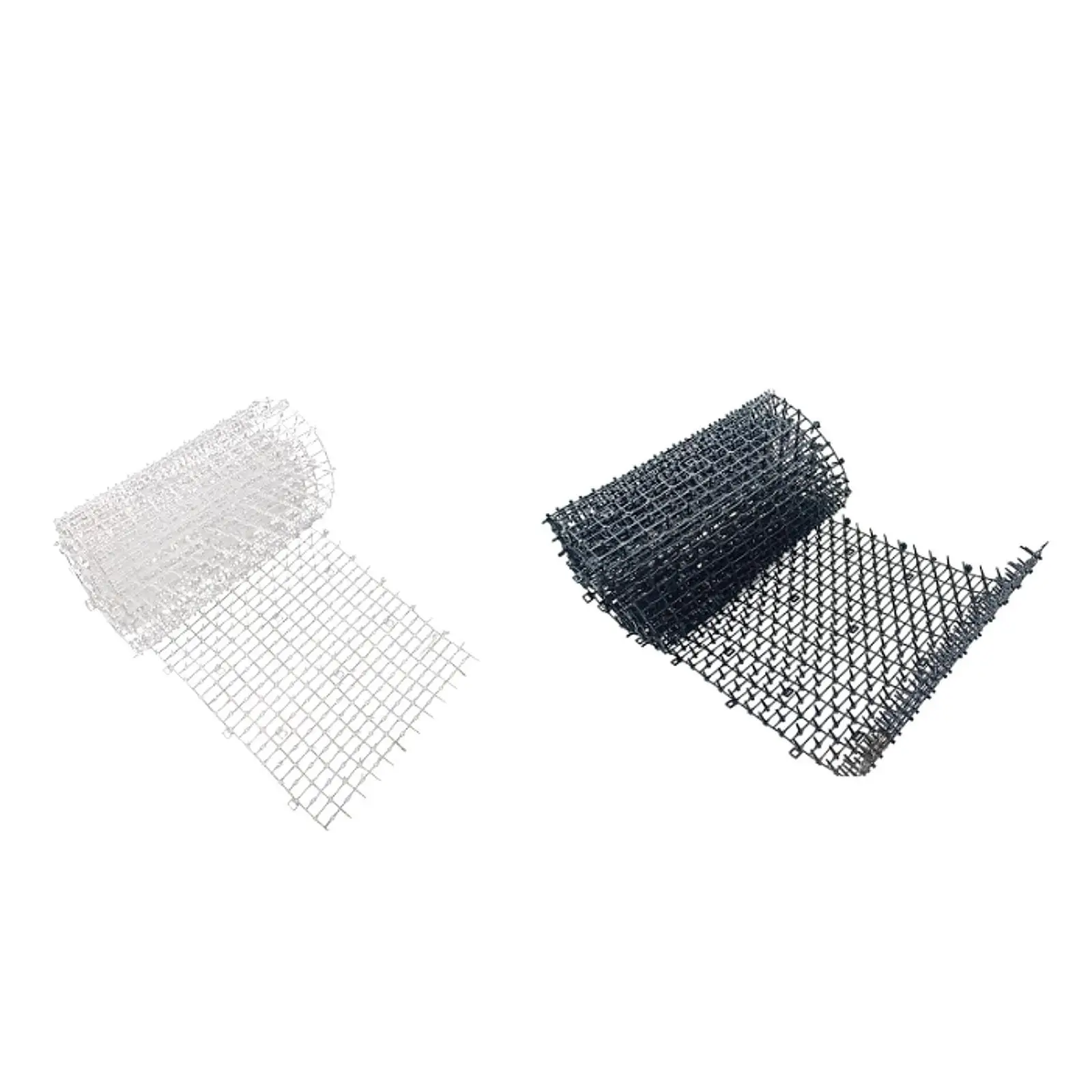 حصيرة الردع للقطط عملية محمولة لتدريب الحيوانات الأليفة، حصيرة قوية لحماية زراعة القطط مع مسامير لسرير زهور الحديقة الداخلي #1