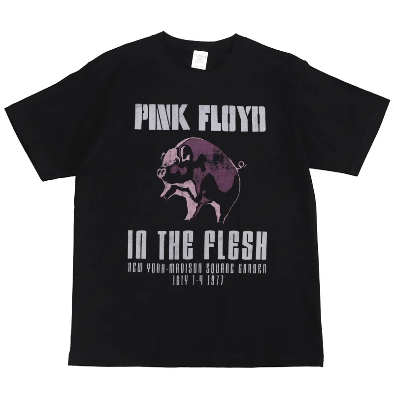 PINK FLOYD A Rock Band Directly Criticized American Street Hip-hop Retro Vtg Men's Clothing Women's Summer T-shirt