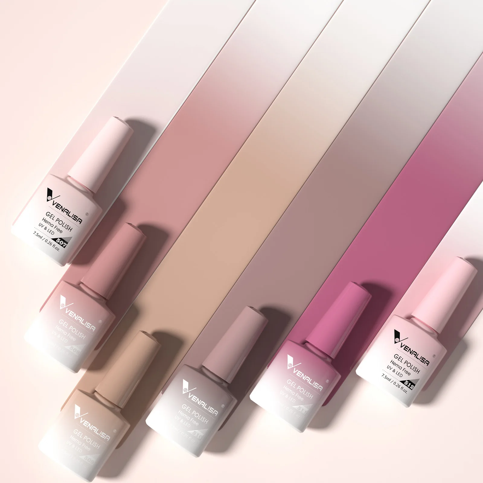 Venalisa Nagel-Gel-Nagellack, Herbstfarbe, TPO-frei, Herbstsaison, Gel-Nagellack-Set, Soak Off UV-LED, semi-permanentes Nagelgel, 6 Stück/Set – Detail 10