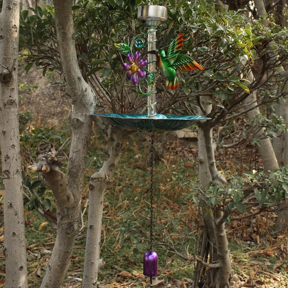 

Solar Bird Outdoor Hanging Decor Pet nament Garden naments Wild Solar Bird Supplies Light Feeder Supplies Pet Feeder