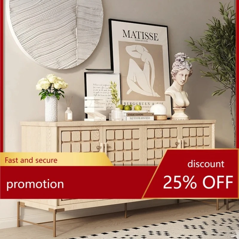 

Тумба для прихожей/спальни, креативная, из массива дерева, для телевизора, современная, простая, новинка 2023 года, премиум-класса