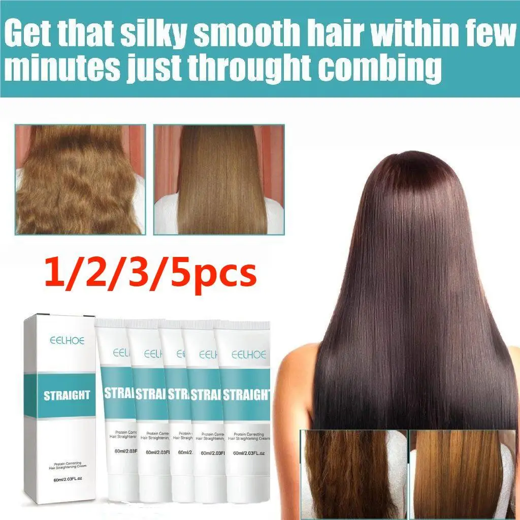 

Keratin Protein Correcting Hair Straightening Cream Replenish Hair Nutrition And Moisture Does Not Hurt Hair Easily Soften