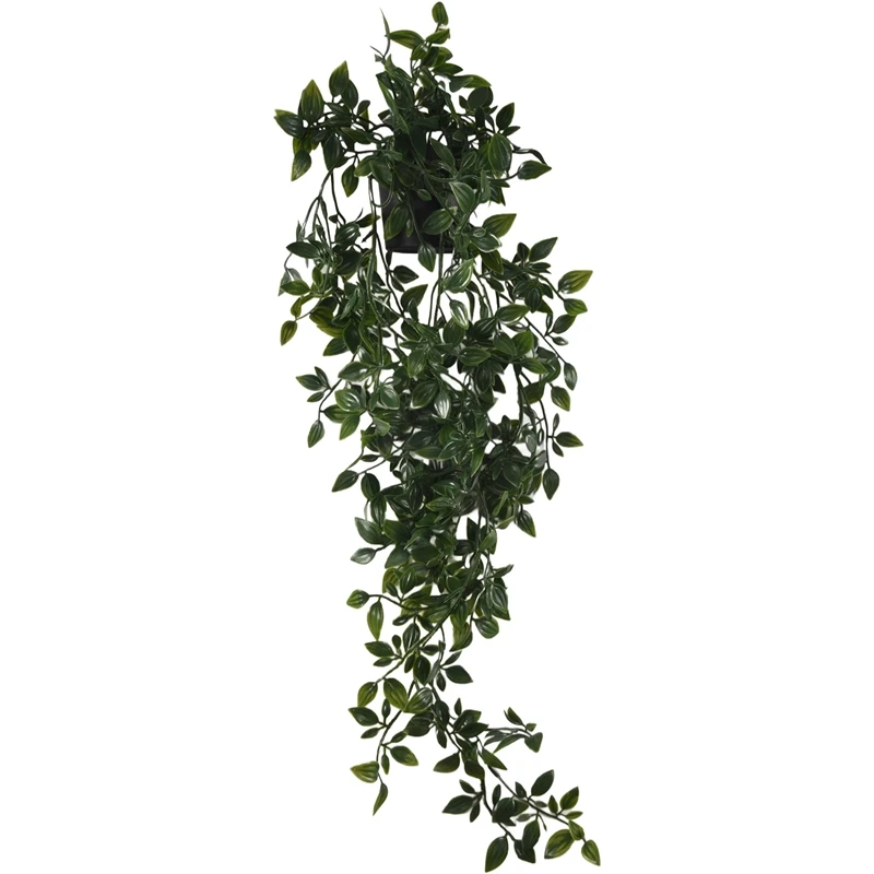 

AB33-1 Pack Artificial Hanging Plants Fake Potted Plants For Indoor Outdoor Shelf Wall Decor