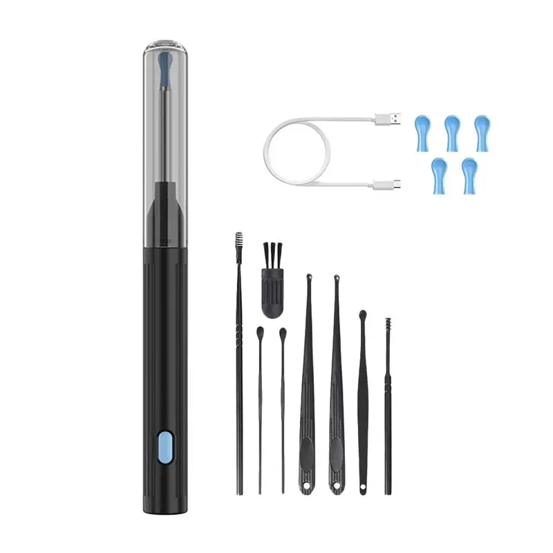 [NEW A09R!】 Health Care Ear Cleaner Visual Ear Otoscope Endoscope Wireless Earpick Camera Earwax Removal Tool For Nose Teeth Bla
