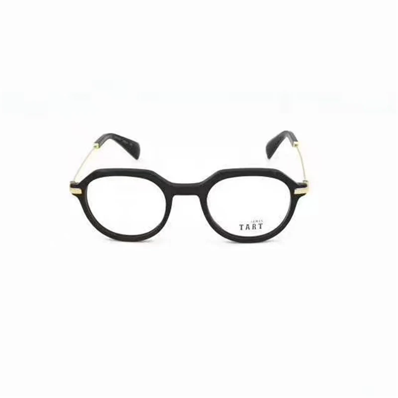 

JAMES TART 308 Optical Eyeglasses For Unisex Retro Style Anti-blue Light Lens Plate Full Frame With Box