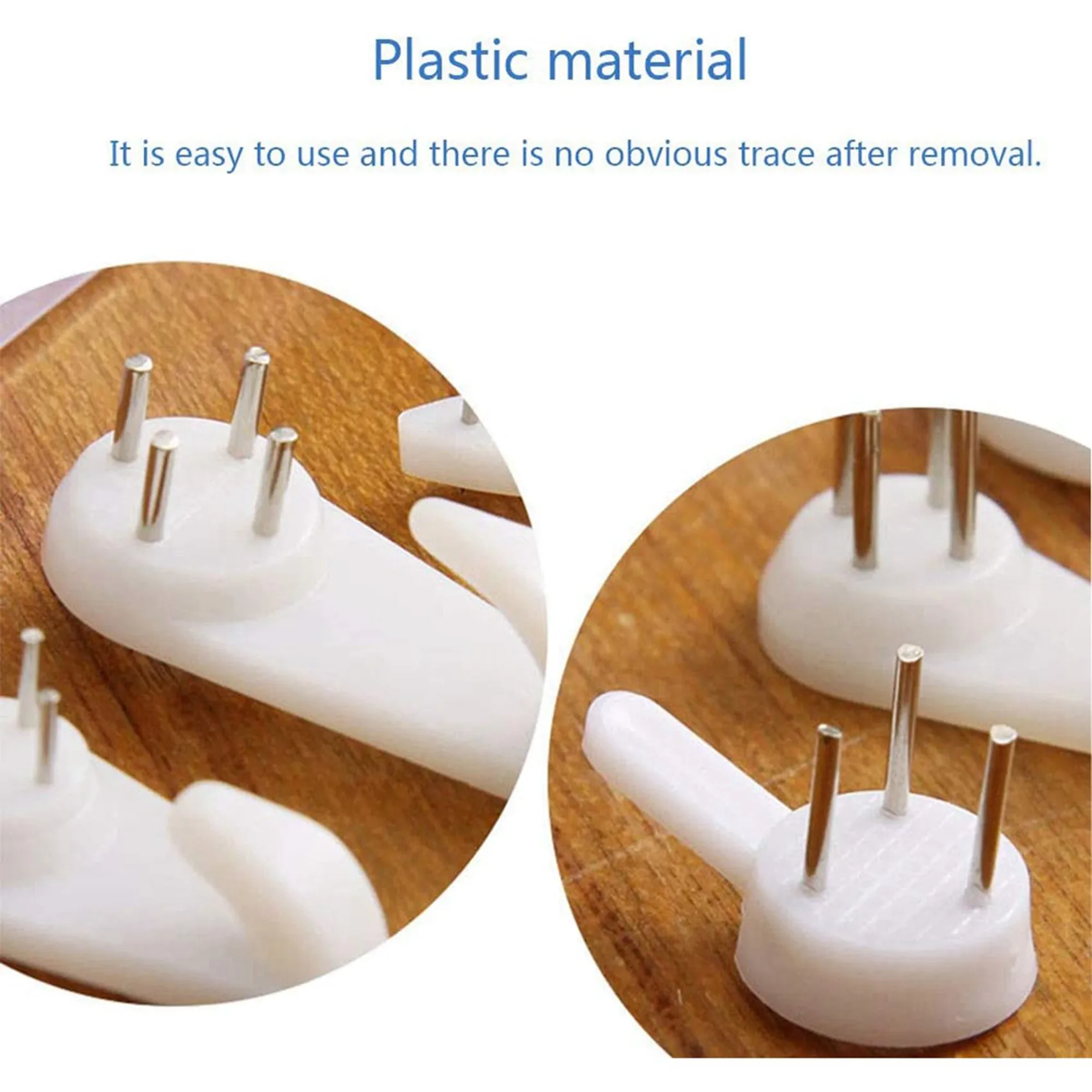 A59Z-120 Pz Viti per chiodi invisibili Ganci da parete Ganci per foto Gancio per foto senza traccia Gancio per cornice per pittura