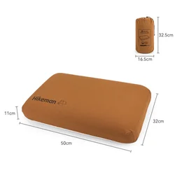 Outdoor Camping Pillow Memory Foam Slow Rebound Memory Pillow Portable Travel Pillow Large Pillow