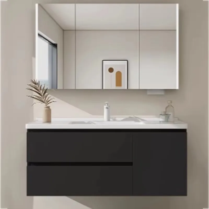 

Mirror Organizer Bathroom Cabinet Luxury Space Home Storage Bathroom Cabinet Shelf Hotel Small Meuble Salle De Bain Furniture