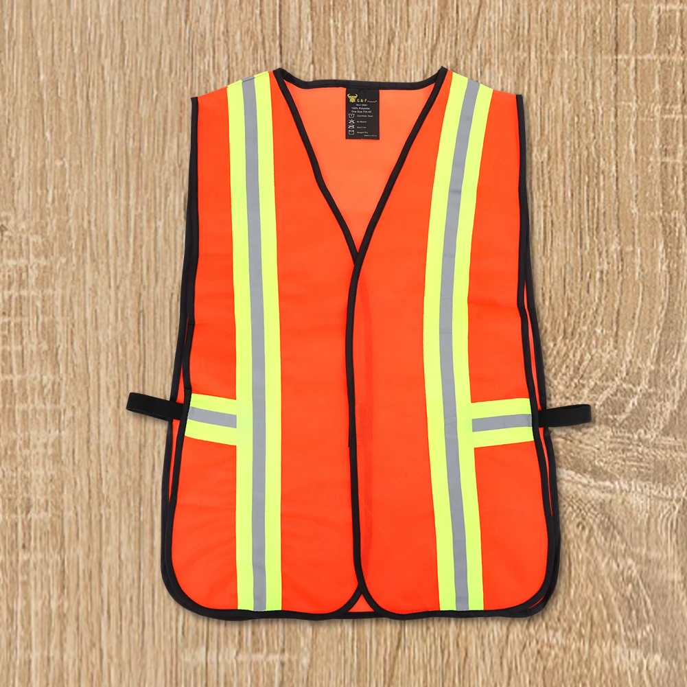 سترة أمان صناعية مع شرائط عاكسة قابلة للتنفس في الهواء الطلق سترة عمل ليلية لبناء المهندس