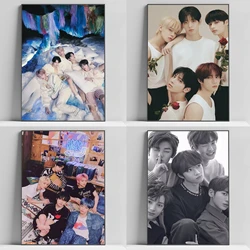 Kpop T-TOMORROW X T-TOGETHER TXT Poster Wall Decoration for Home Decore With Free Shipping Decorative Paintings Canvas Art Decor