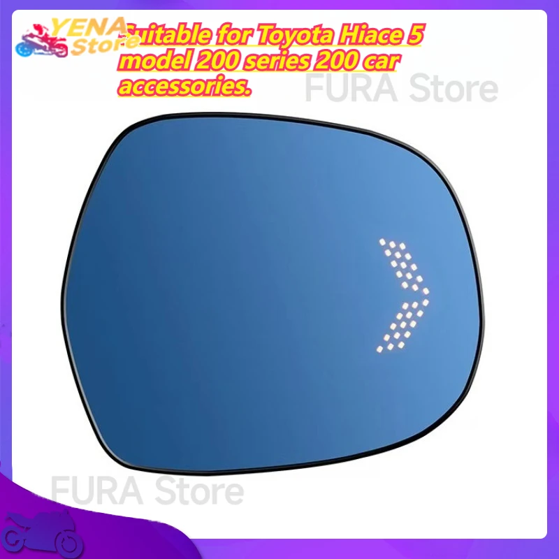 

Electrically foldable side rearview mirror with switch. Suitable for Toyota Hiace 5 model 200 series 200 car accessories.