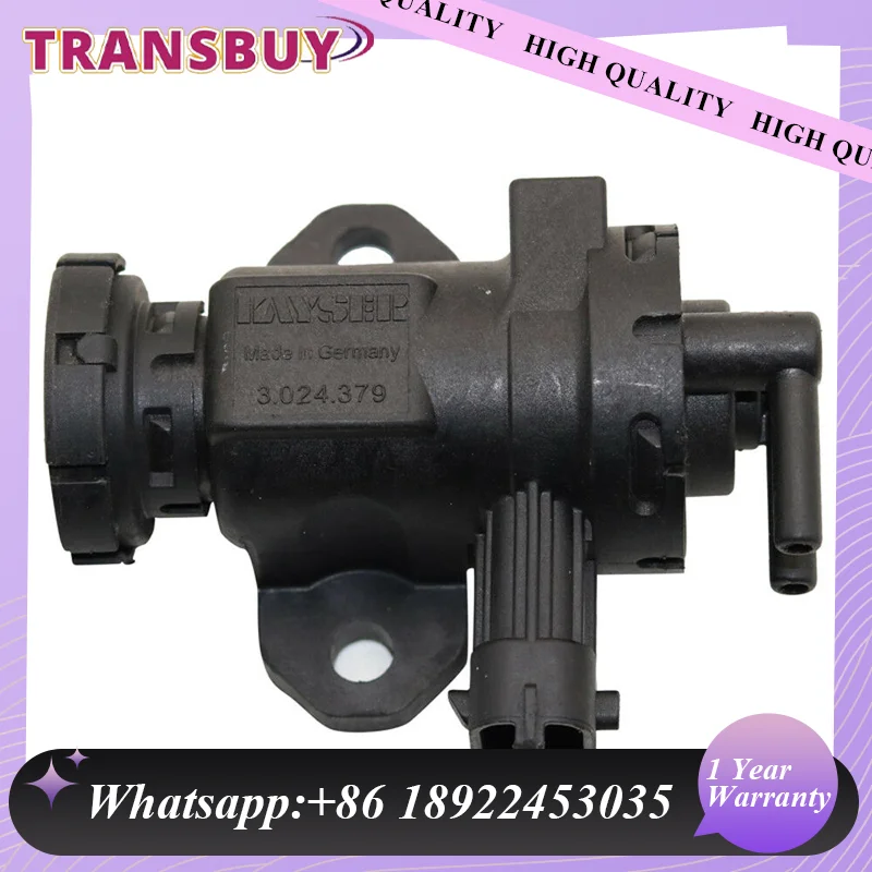 Nuevo solenoide de vacío de válvula de Control de presión 3024379 compatible con Mazda Bt50 Ford PJ PK Ranger Boost