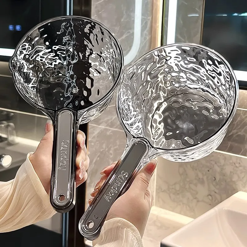 Ladle Long Handle Super Thick Plastic Heat Resistance Large Capacity High Appearance Horizontal Non Slip Water Scoop Tool