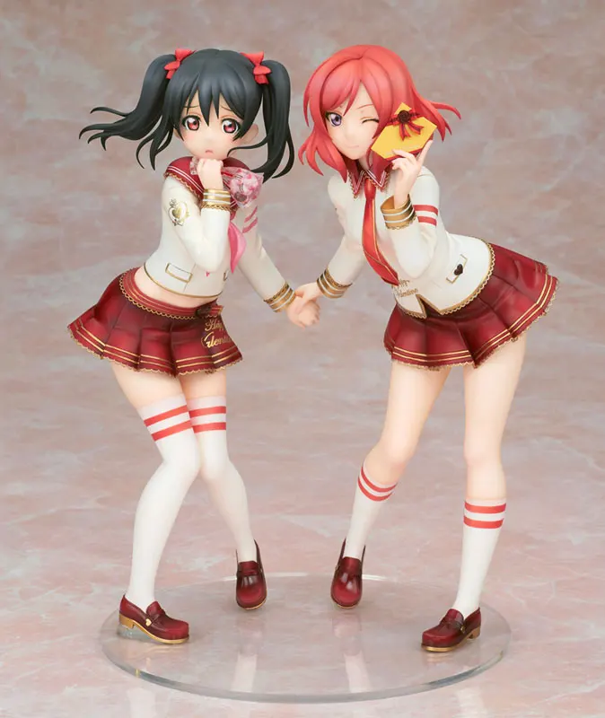 Alter Original:Maki Nishikino&Nico Yazawa Valentine's Day 21cm PVC Action Figure Anime Figure Model Toys Collection Doll Gift