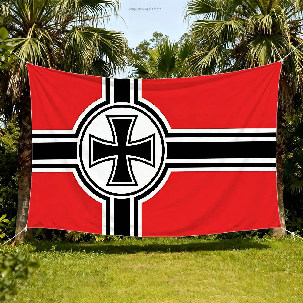 

Steel Ambition German Cross Flag Tapestry Banner For Bedroom Outdoor Living Room Restaurant Bar Wall Decor Party