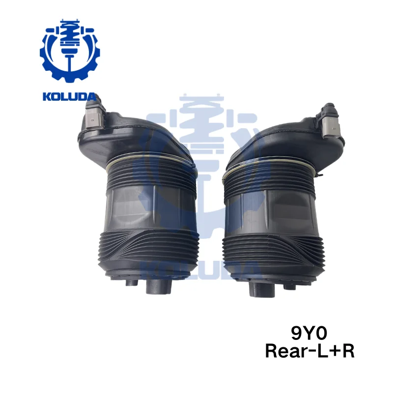 

2 шт., задняя левая + правая пневматическая подвеска, пружинная сумка, пневматическая пружина, сильфон для Porsche Cayenne 9Y0616001 9Y0616002