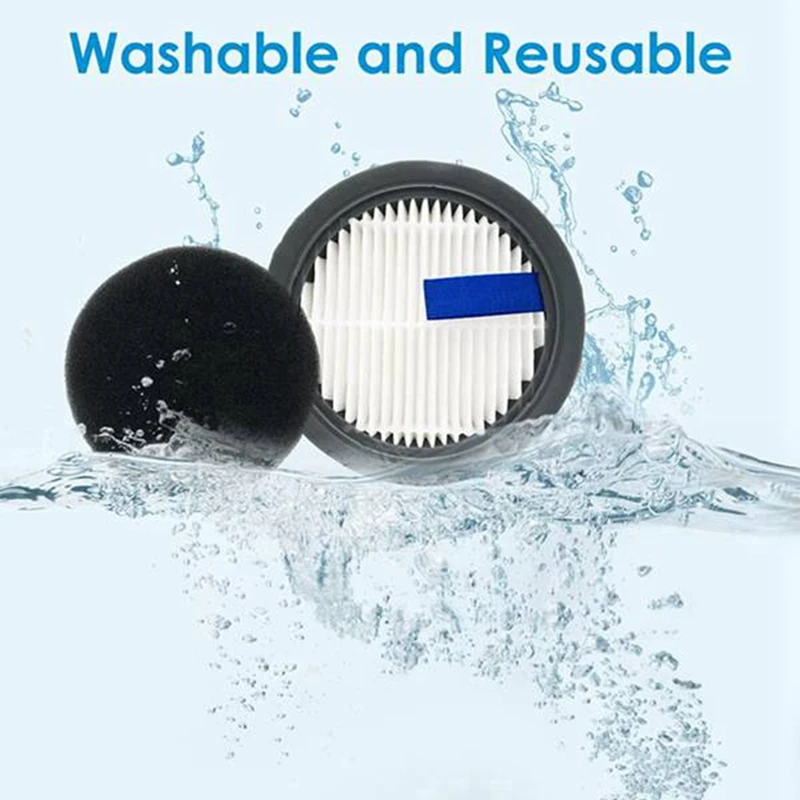 Confezione da 3 filtri HEPA e filtri in spugna da 9 pezzi accessori per Afoddon A200pro/A200, per NEQUARE S12, S25, S26, S25pro