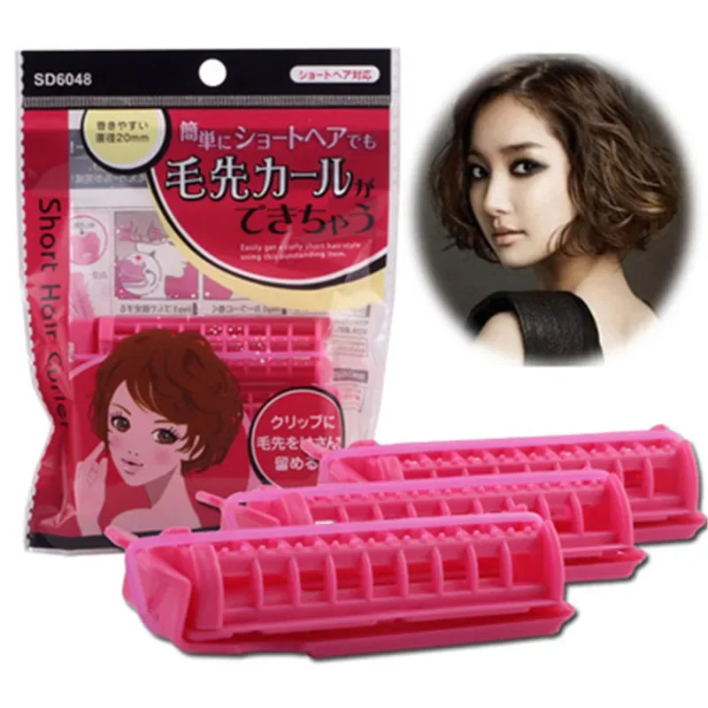 3packs Curler-clips-Tool Cold Perm Rods Magic Air Bang Styling Bars Hair Rollers Morgan Perm Hairstyle Dish Hair Fluffy Clip