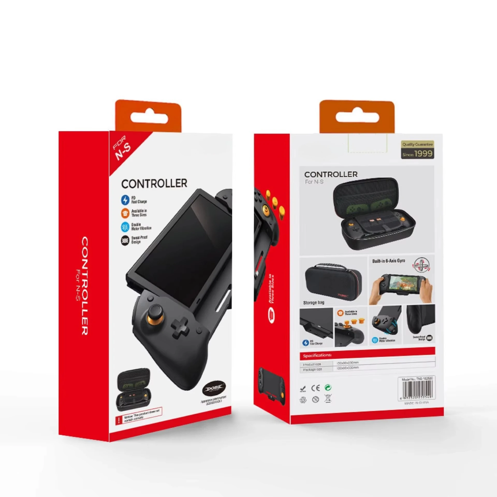 For DOBE TNS-19252C For Switch Handle Grip Controller Wireless Joypad Fixed Left And Right Gamepad