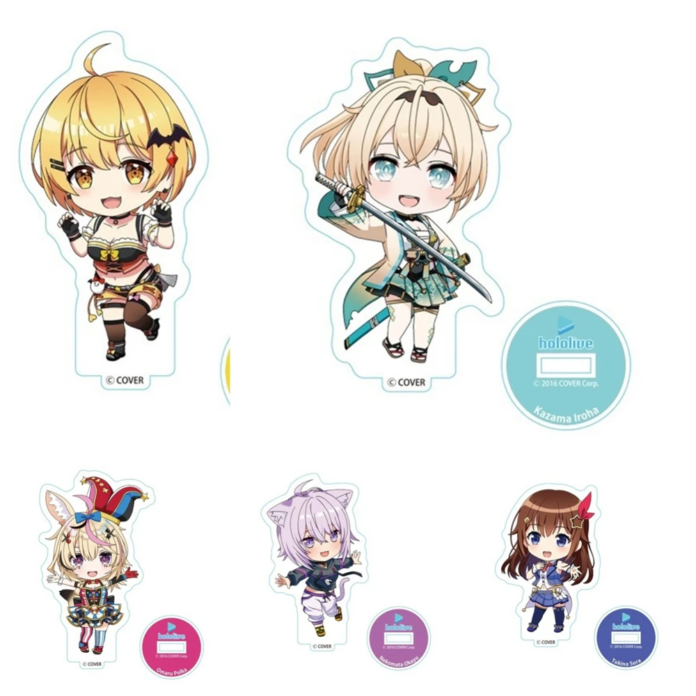 

10CM hot Anime Hololive YouTuber Acrylic Stand Model Cosplay Characters Ornament Accessories keychain Christmas Good Gifts