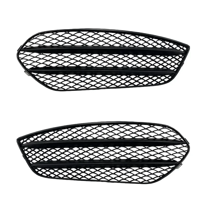 Fog Light Cover Grille Front Bumper For Mercedes Benz CLA Class C117 CLA200 250 CLA45 AMG 2012-2019 Grill Grid Sticker Body Kit