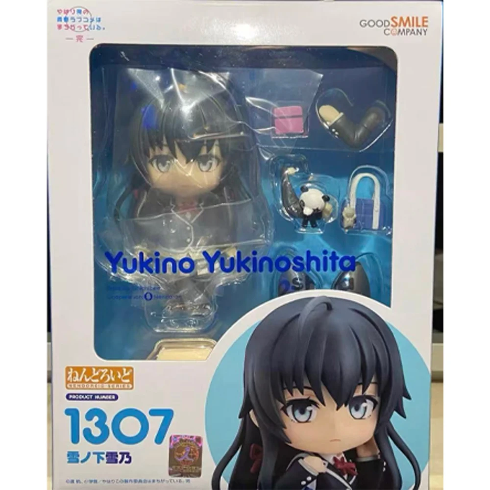 Genuíno original gsc nendoroid no.1307 yukino yukinoshita anime personagem figura modelo móvel brinquedos das crianças presentes em estoque
