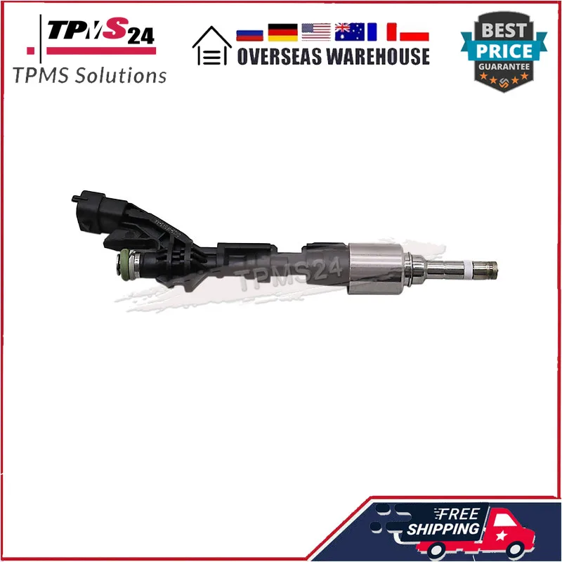 1X Fuel Injector High-Pressure For Jaguar F-Type XF XJ XJR XJR575 XK XKR Land Rover LR4 Range Rover DX23-9F593-AA