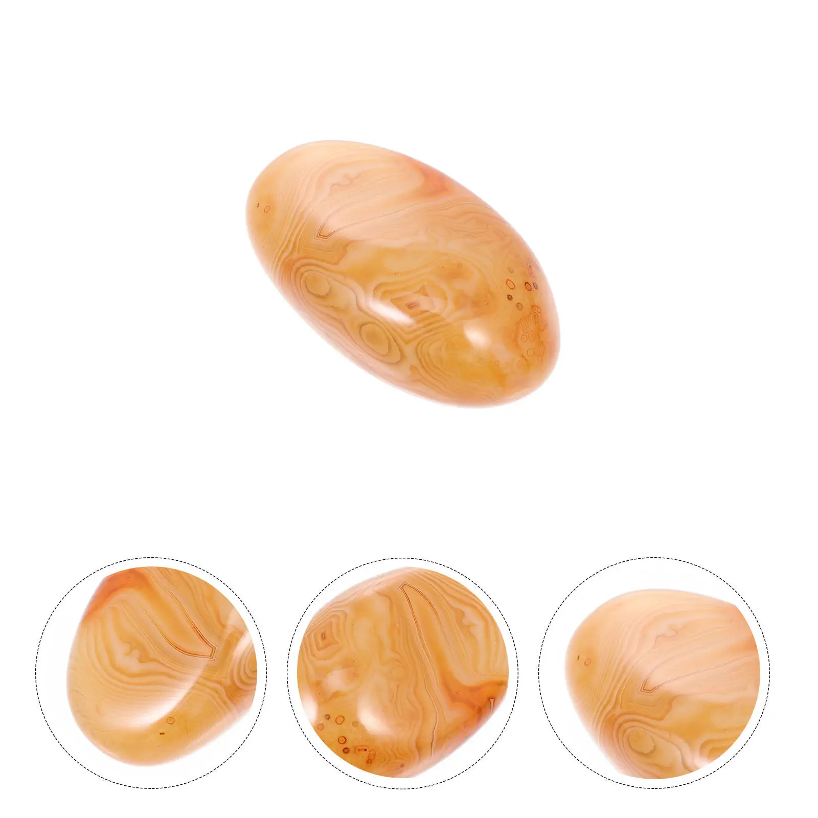 Handheld Natural Red Agate Crystal Stone Meditation Healing Healing Work Therapy for Home Decor