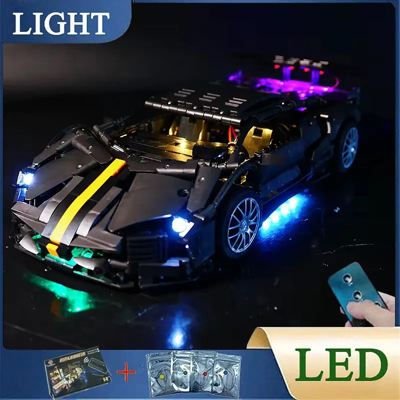 NOTICE: This Is Only Led Light，Without BlocksOnly PDF Instructions ，Without Paper Manual