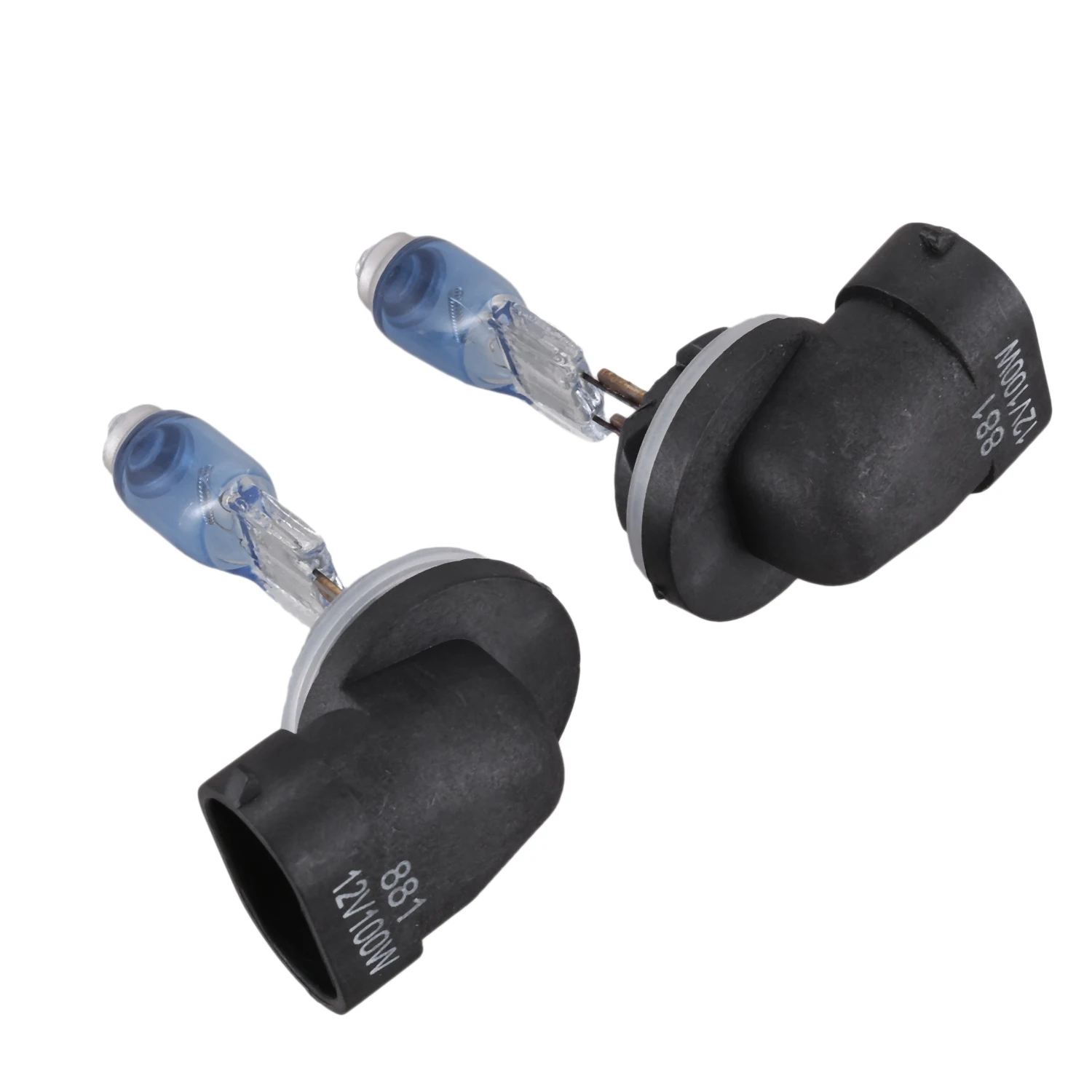 HLES 2 قطعة 881 100 واط تيار مستمر 12 فولت سوبر وايت الهالوجين الضباب ضوء لمبة للسيارات السيارات #5