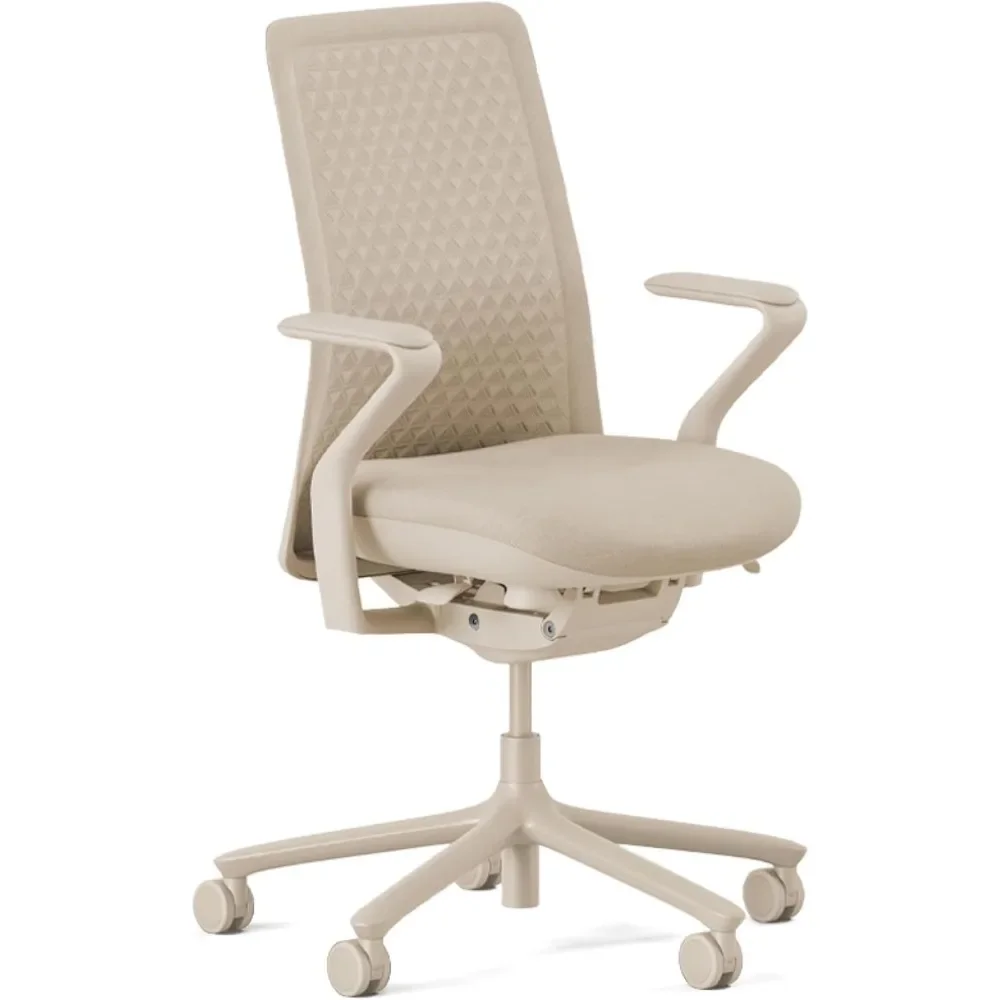 

High Performance Executive Office Chair with Contoured Seat Back and Adjustable Lumbar Rest - High Density Foam Cushion, Chair